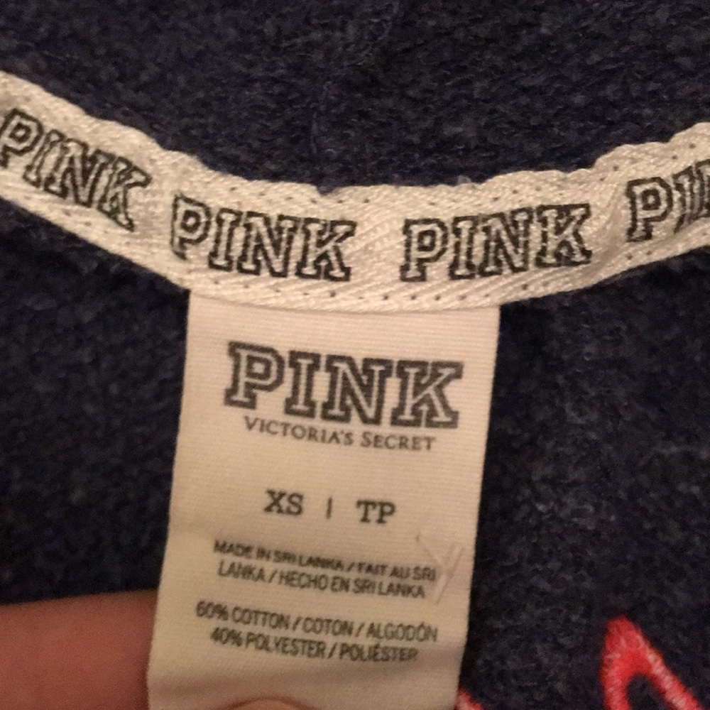 Victoria’s Secret pink jacket hoodie-XS